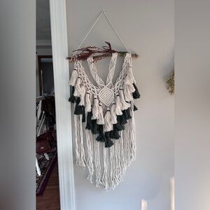 Handmade "The Cord & Clove" Macrame Wall Hanging